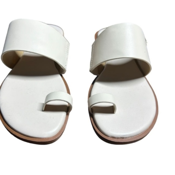 Michael Kors August Slide Flat Toe Ring Sandals - Picture 4 of 10